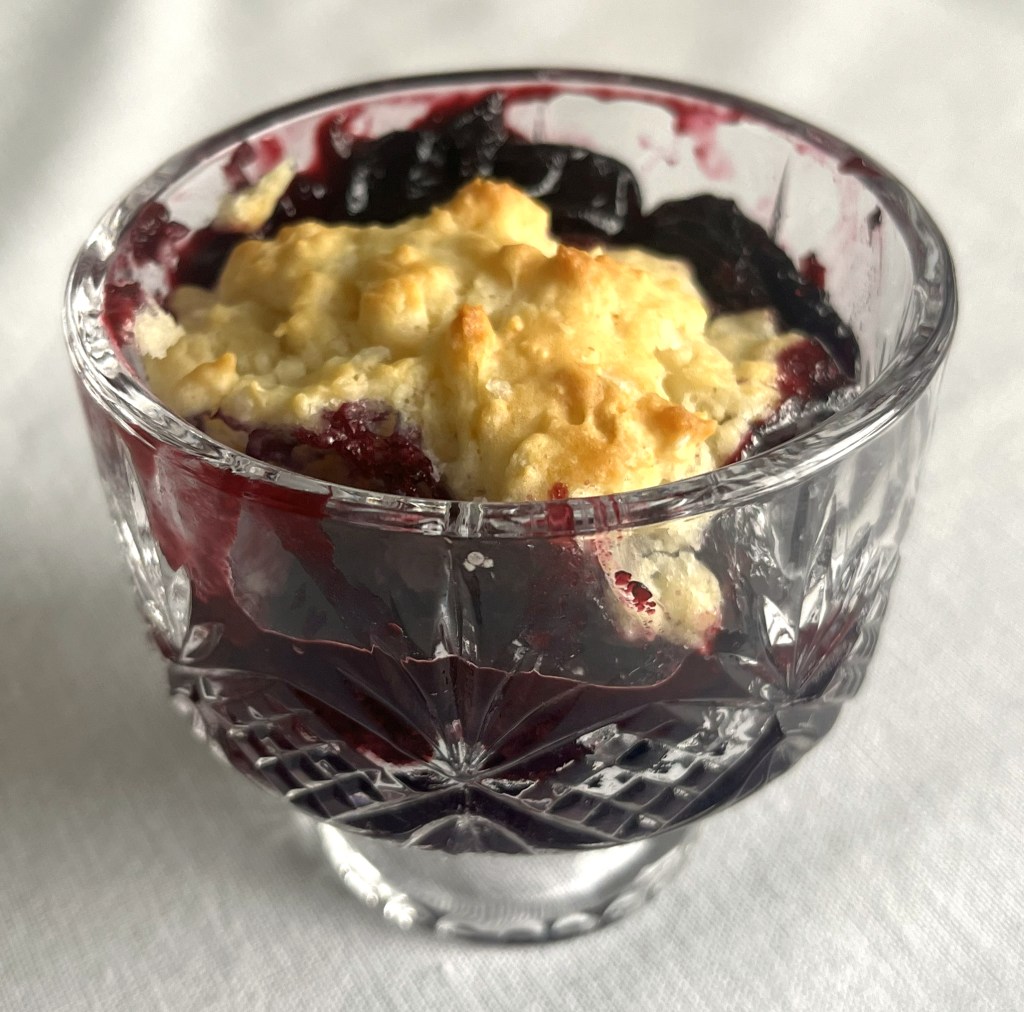 Barbara Oomen’s Fresh Blueberry&nbsp;Cobbler
